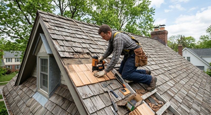 Wood Shingles Repair in Springfield, OH