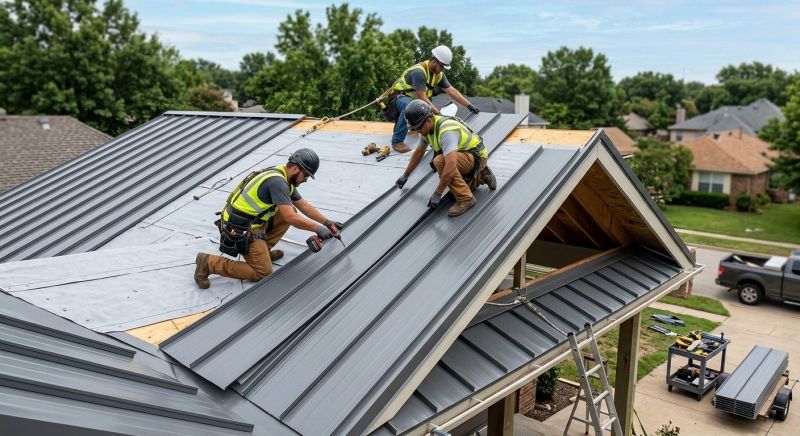 Aluminum Roof Installation in Xenia, OH