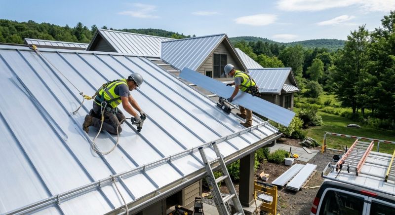 Aluminum Roof Installation in Medway, OH