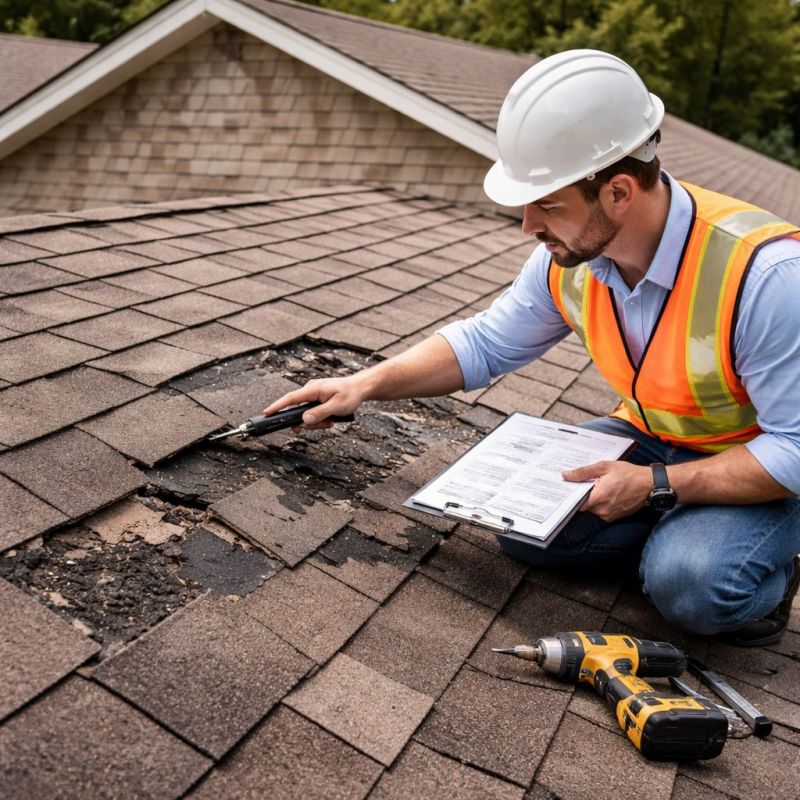 Asphalt Roof Inspection in Fairborn, OH