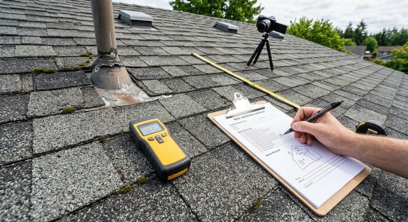 Asphalt Roof Inspection in Franklin, OH