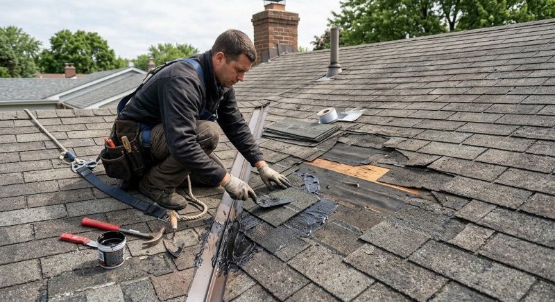 Asphalt Roof Leak Repair in Xenia, OH