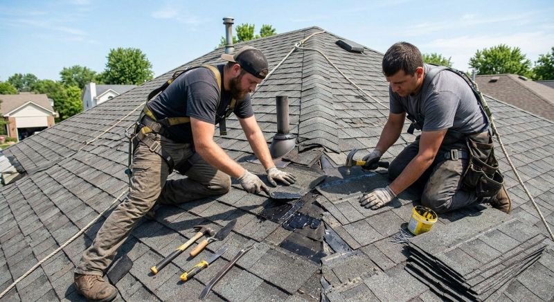 Asphalt Roof Repair in Fairborn, OH