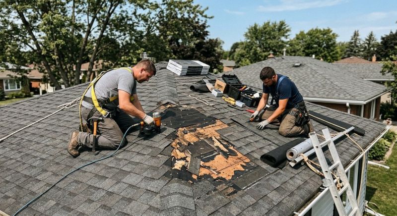 Asphalt Roof Repair in Morrow, OH
