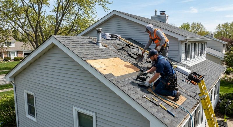 Asphalt Roof Repair in Morrow, OH