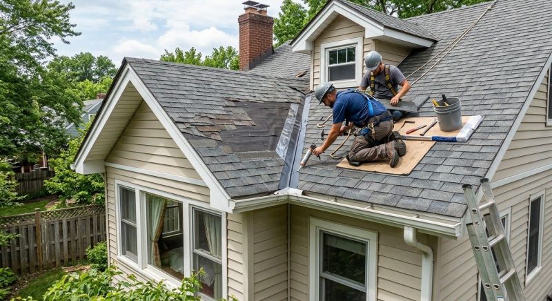 Asphalt Roof Repair in Springfield, OH