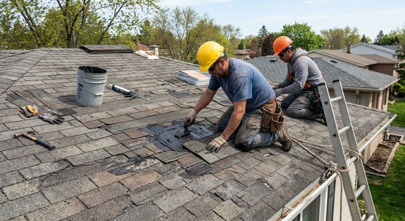 Asphalt Roof Repair in Yellow Springs, OH