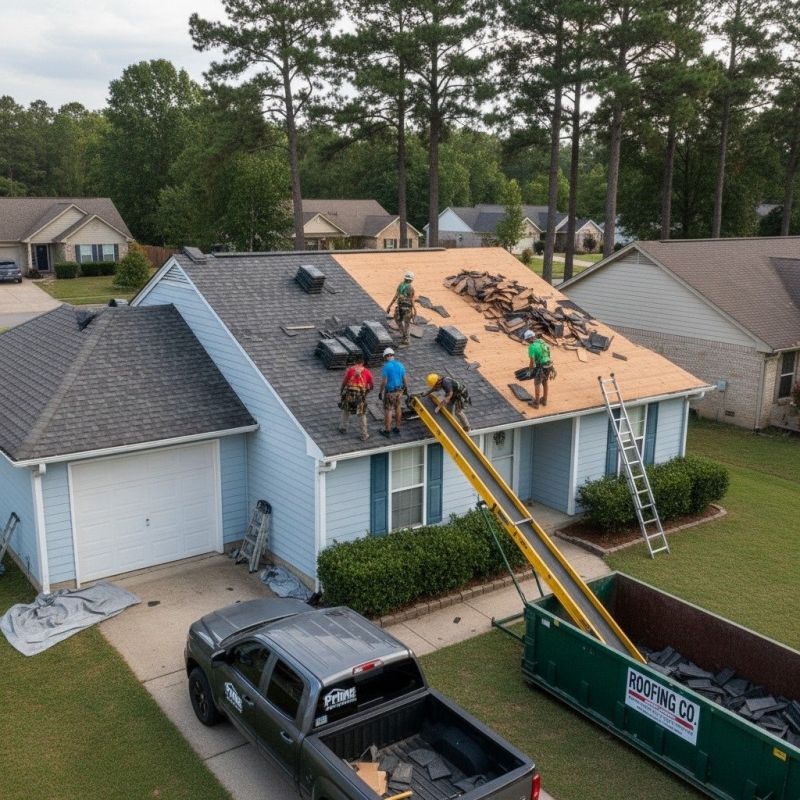 Asphalt Roof Replacement in Yellow Springs, OH