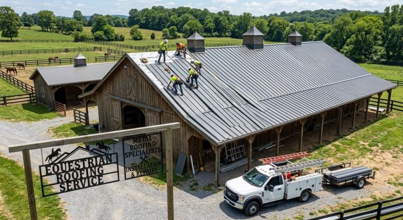 Barn Roof Installation in Xenia, OH