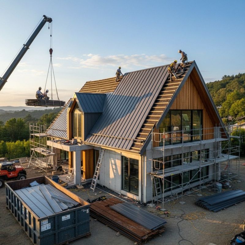 Barn Roof Replacement in Franklin, OH