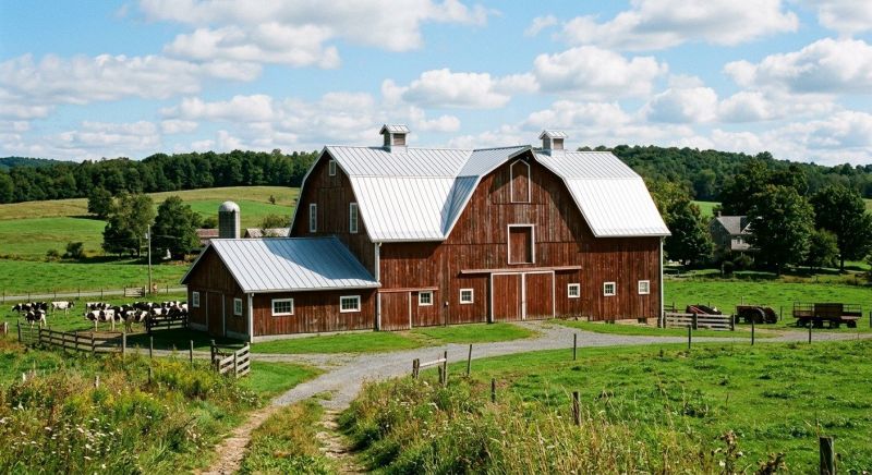 Barn Roof Replacement in Jamestown, OH