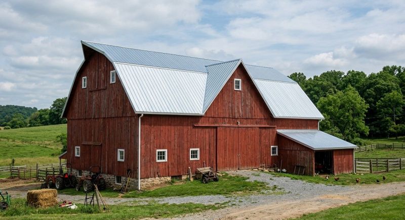 Barn Roof Replacement in Spring Valley, OH