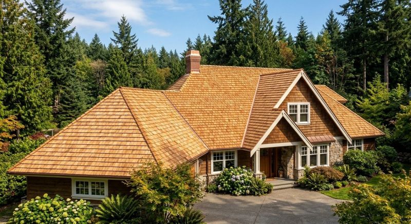 Cedar Roof Installation in Xenia, OH