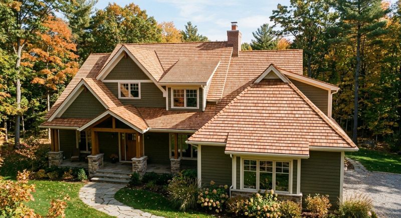 Cedar Roof Installation in Morrow, OH