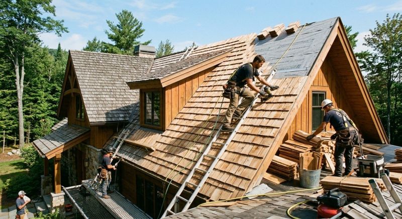 Cedar Roof Replacement in Clark County, OH