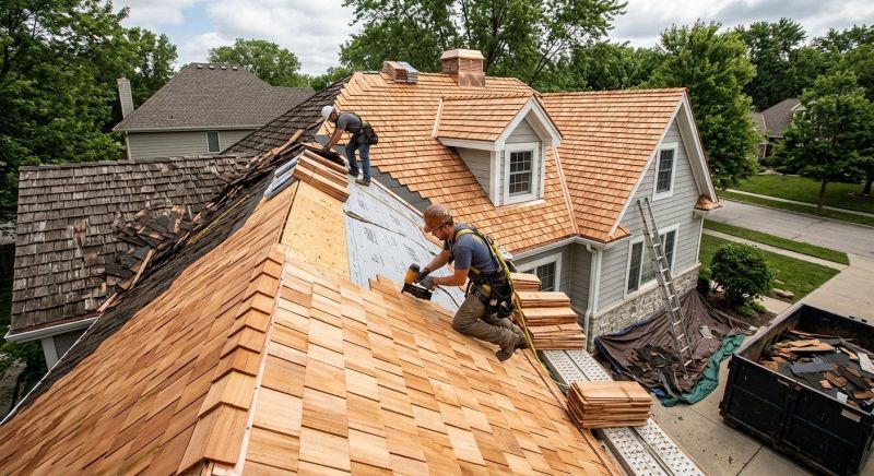 Cedar Roof Replacement in Jamestown, OH
