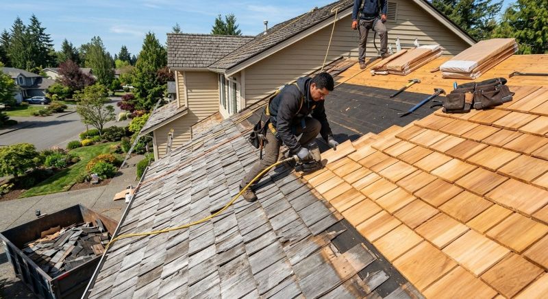 Cedar Roof Replacement in Morrow, OH