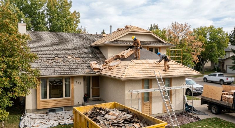 Cedar Roof Replacement in Morrow, OH