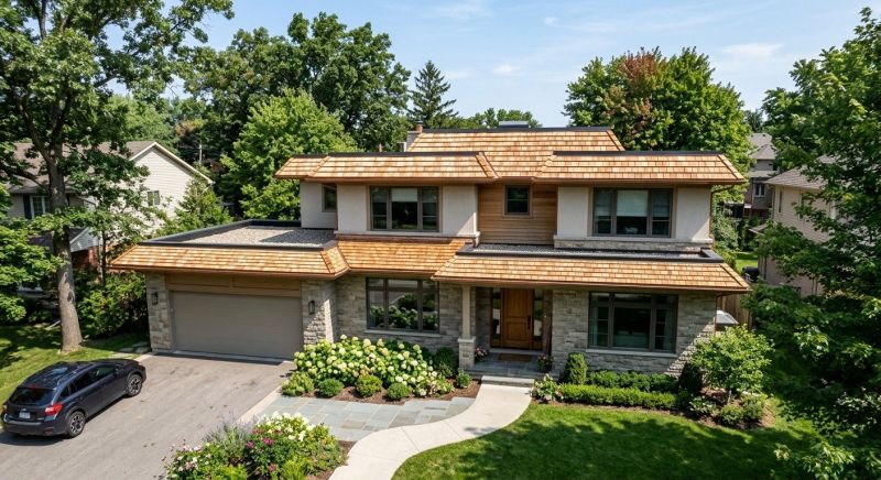 Cedar Shake Roof Construction in Jamestown, OH