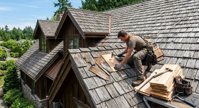 Cedar Shingles Repair in Bellbrook, OH