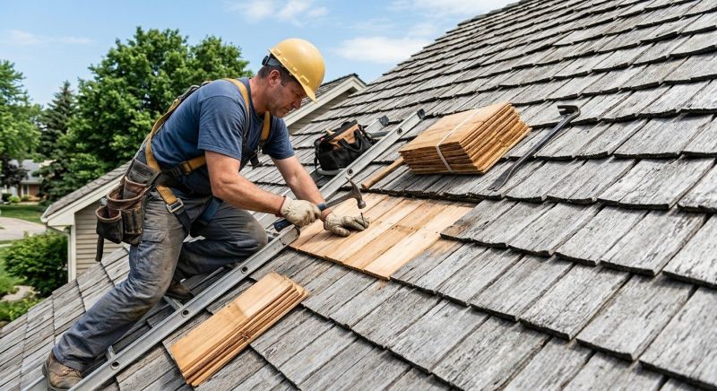 Cedar Shingles Repair in Morrow, OH