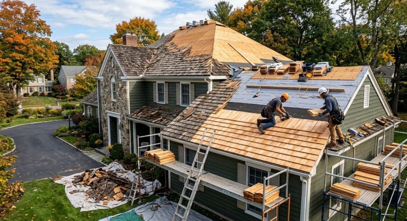 Cedar Shingles Replacement in Franklin, OH