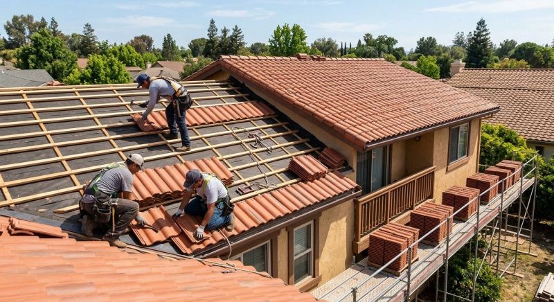 Clay Roof Installation in Lebanon, OH