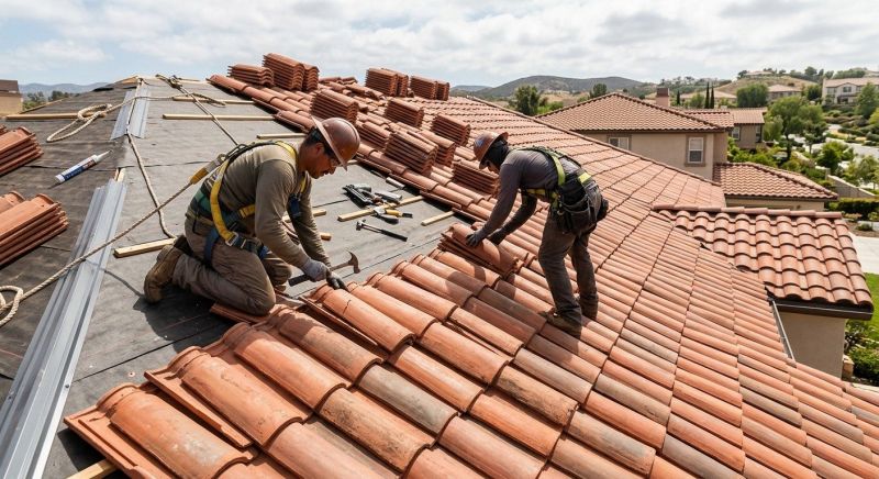 Clay Roof Installation in Miamisburg, OH