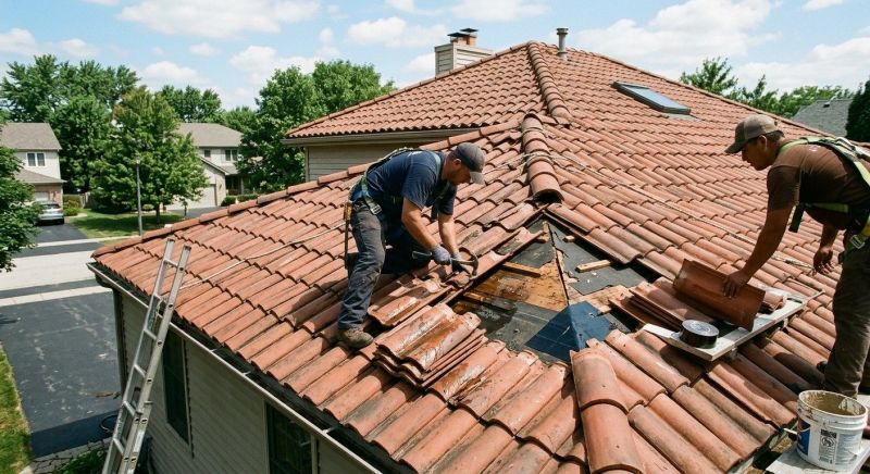 Clay Roof Leak Repair in Xenia, OH