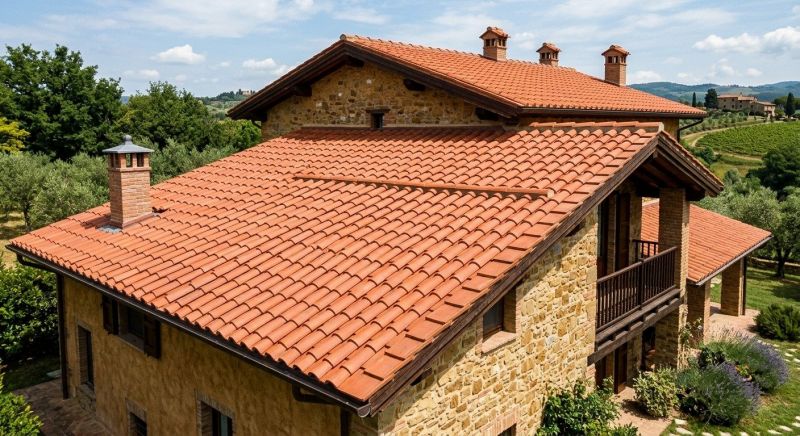 Clay Tile Roofing Installation in Xenia, OH