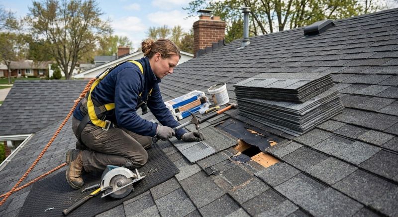 Composite Shingle Replacement in Xenia, OH