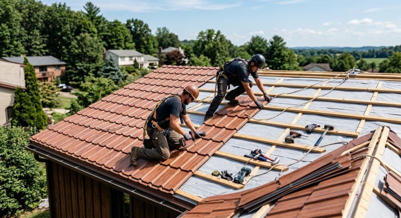 Copper Roof Installation in Xenia, OH