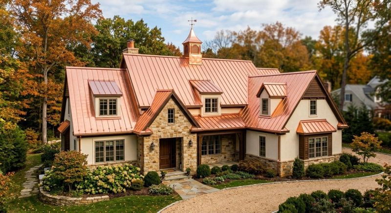 Copper Roof Repair in Xenia, OH