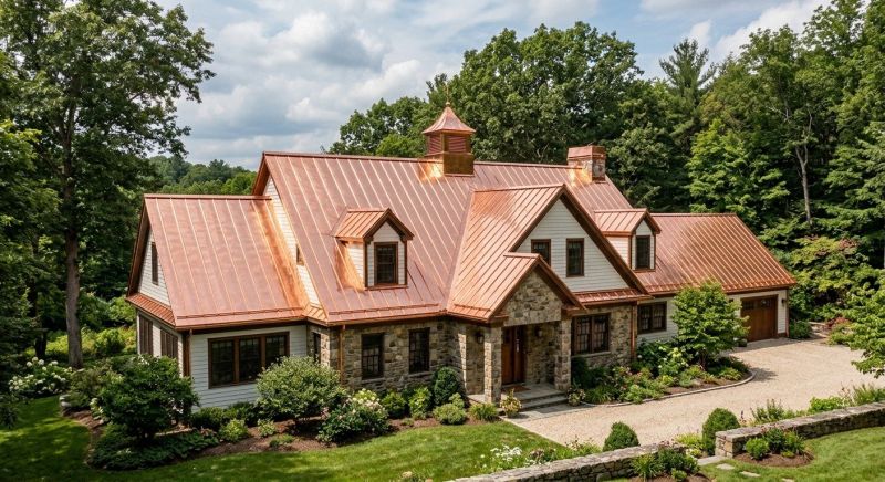 Copper Roof Replacement in Xenia, OH