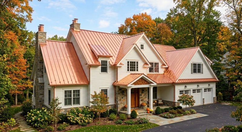 Copper Roof Replacement in Xenia, OH