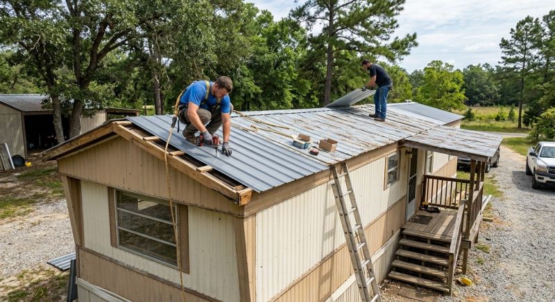 Corrugated Roof Repair in Xenia, OH