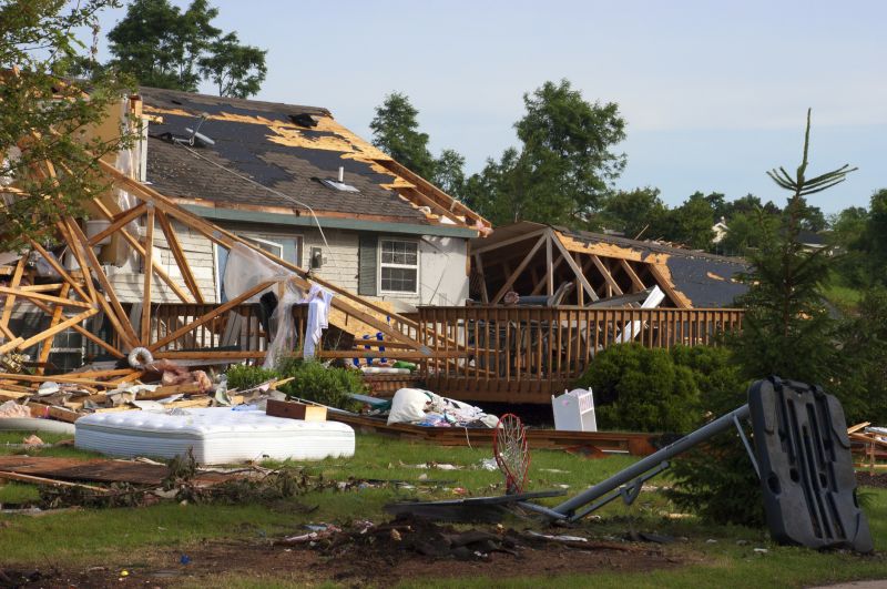 Damaged Roof Replacement in Englewood, OH