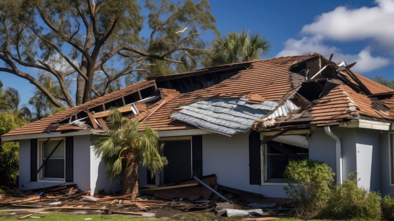 Damaged Roof Replacement in Lebanon, OH