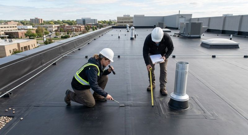 Epdm Roof Inspection in Xenia, OH
