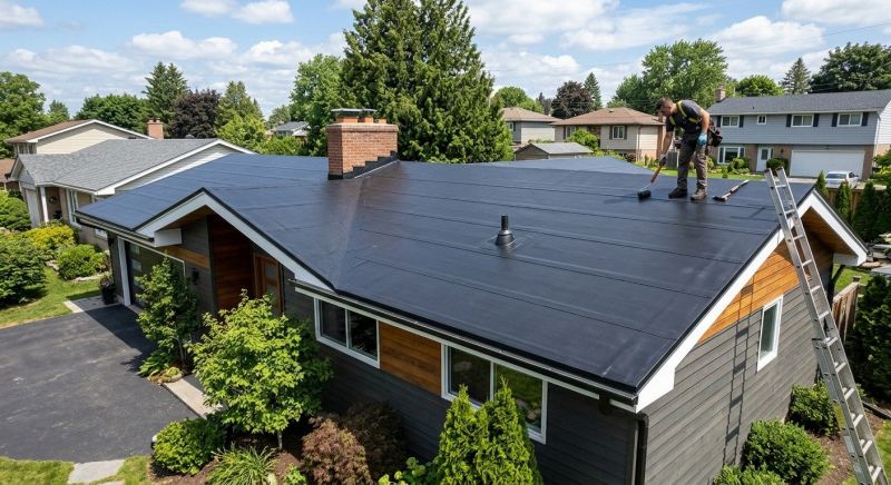 Epdm Roof Installation in Medway, OH