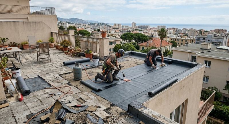 Flat Roof Repair in Jamestown, OH