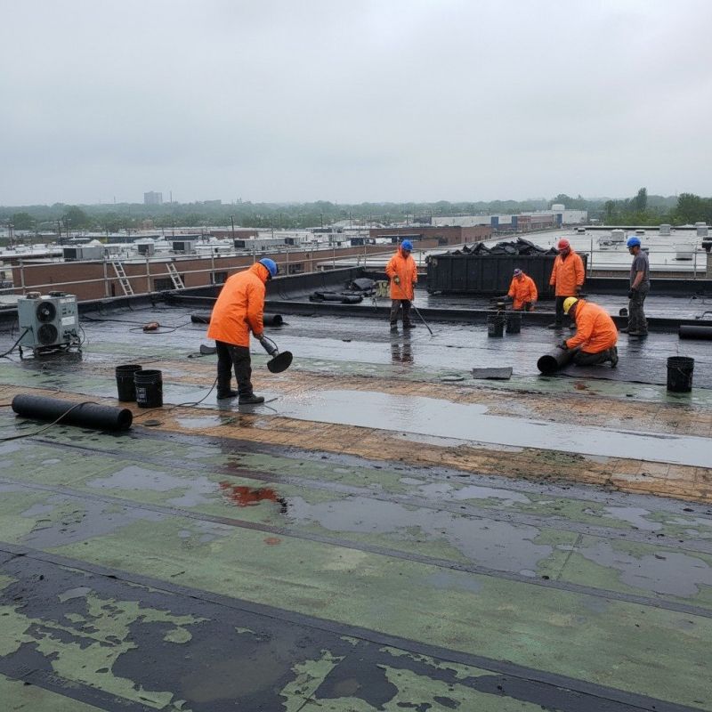 Flat Roof Repair in Xenia, OH