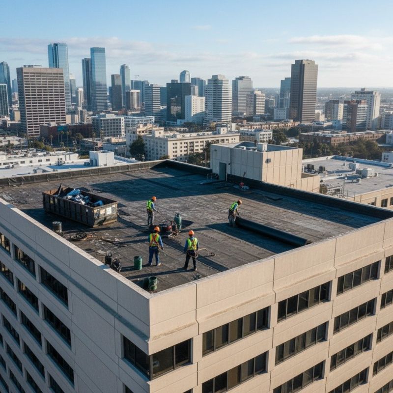 Flat Roof Replacement in Clayton, OH