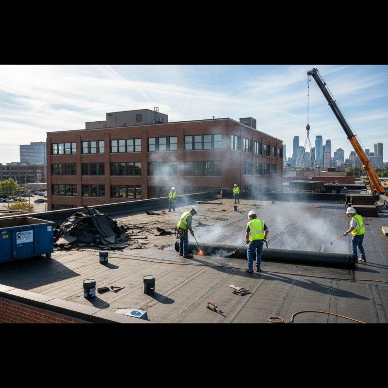 Flat Roof Replacement in Dayton, OH
