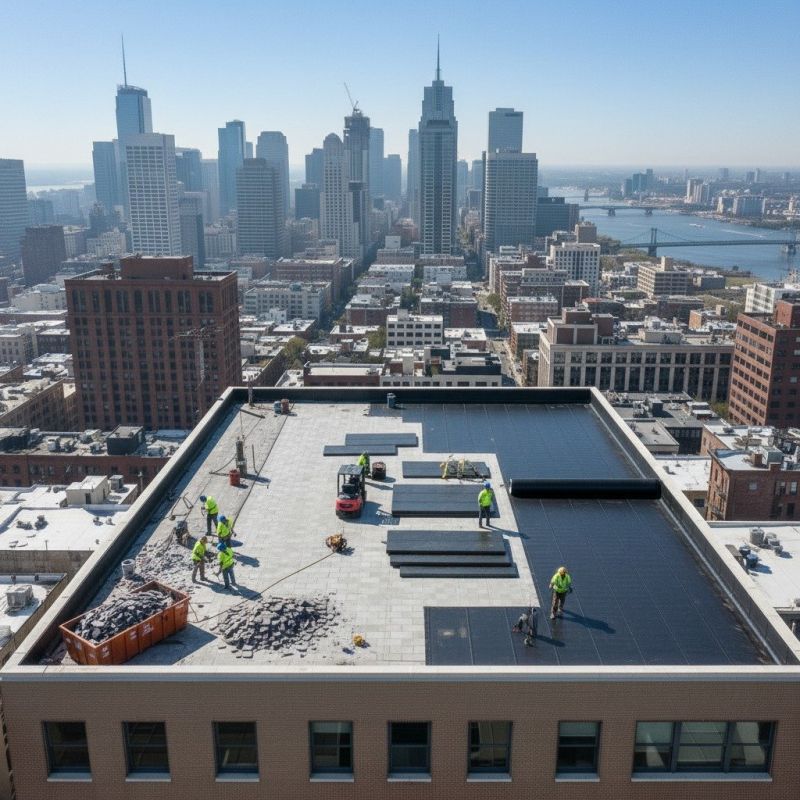 Flat Roof Replacement in Xenia, OH