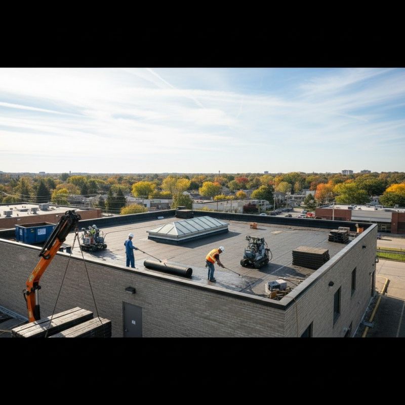 Flat Roof Replacement in Morrow, OH