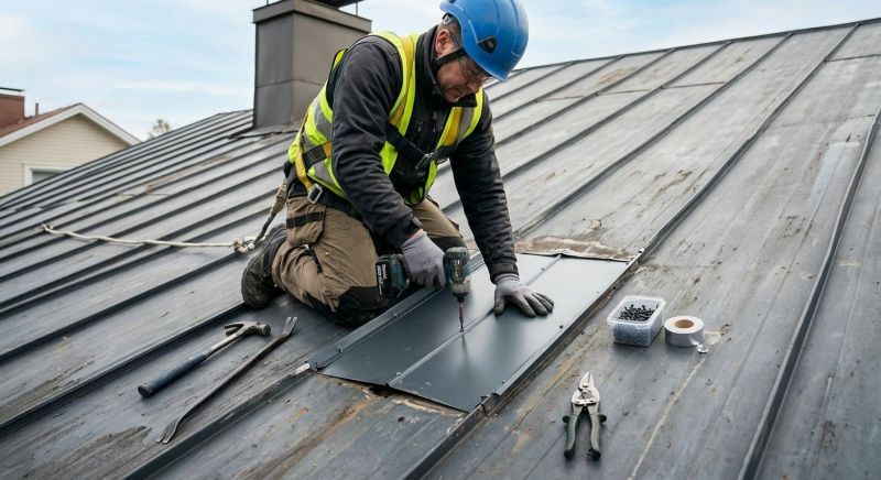 Galvanized Roof Repair in Xenia, OH
