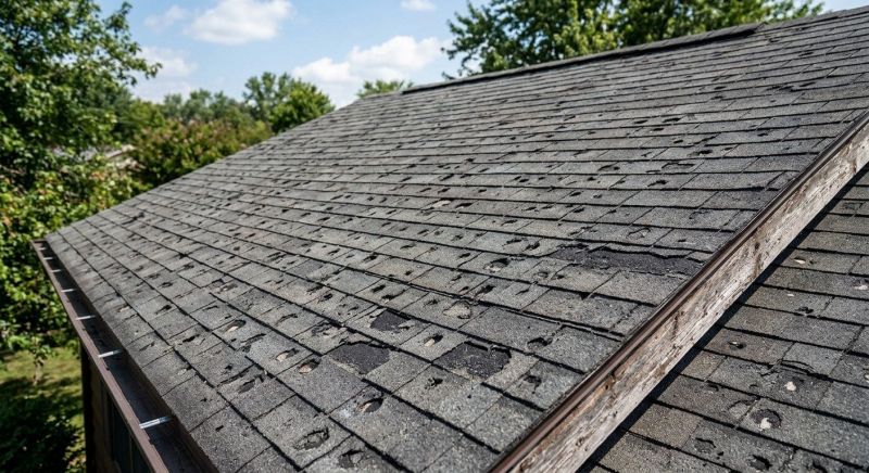 Hail Damage Roof Repair in Morrow, OH