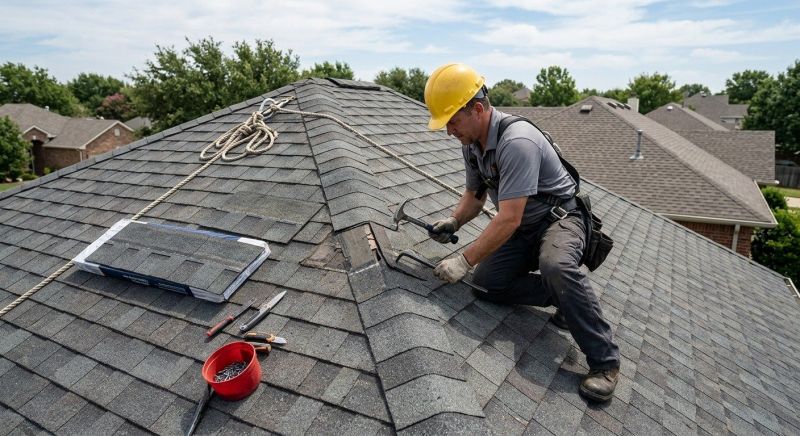 Hip Roof Shingle Repair in Xenia, OH