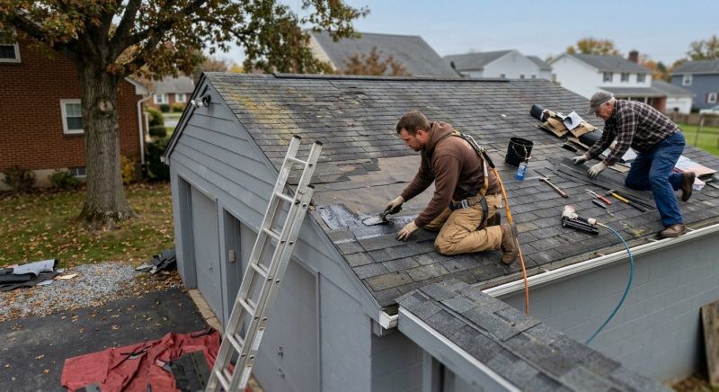 House Roof Repair in Morrow, OH